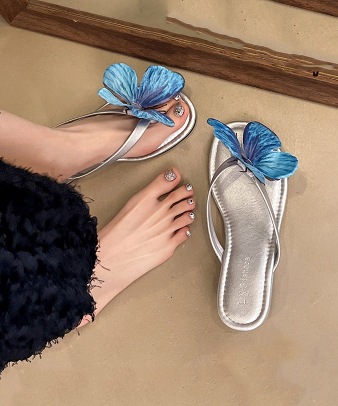 Tongs Pour Femmes Motif Papillon Confortables 1