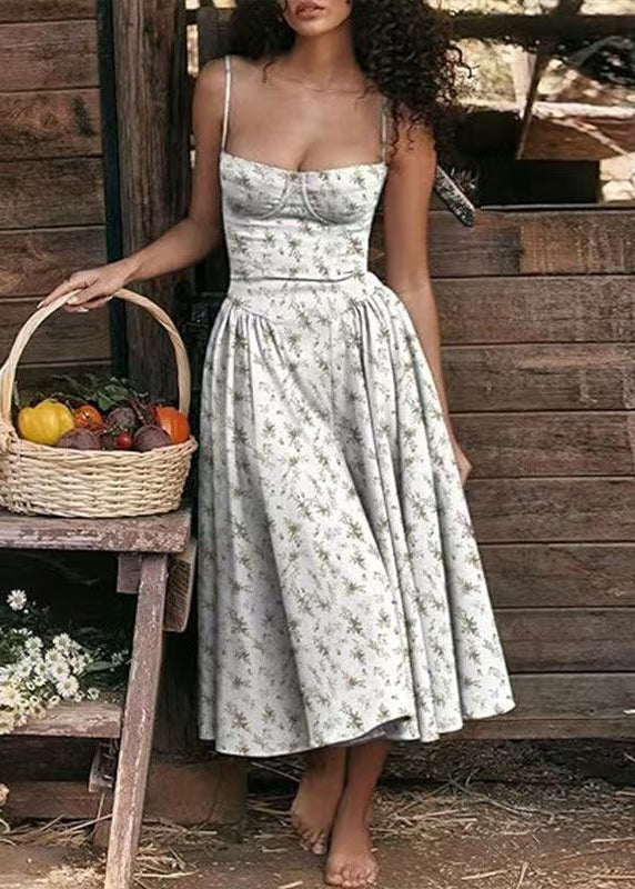 Top Bustier Femme Style Estival Imprimé 4