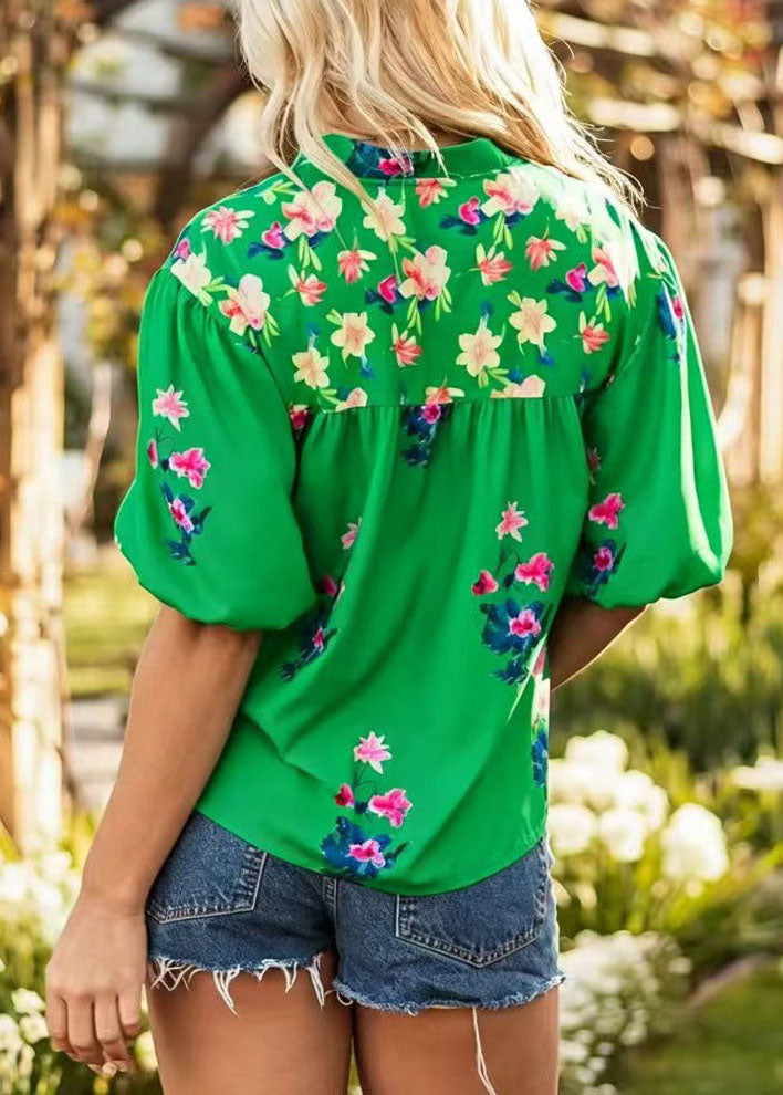 Top Femme Boho Col V Frangé Estival 1