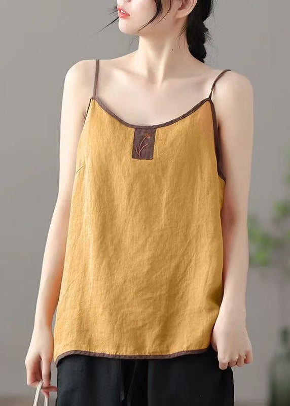 Top Femme Bretelles Spaghetti Coupe Ample Été 1