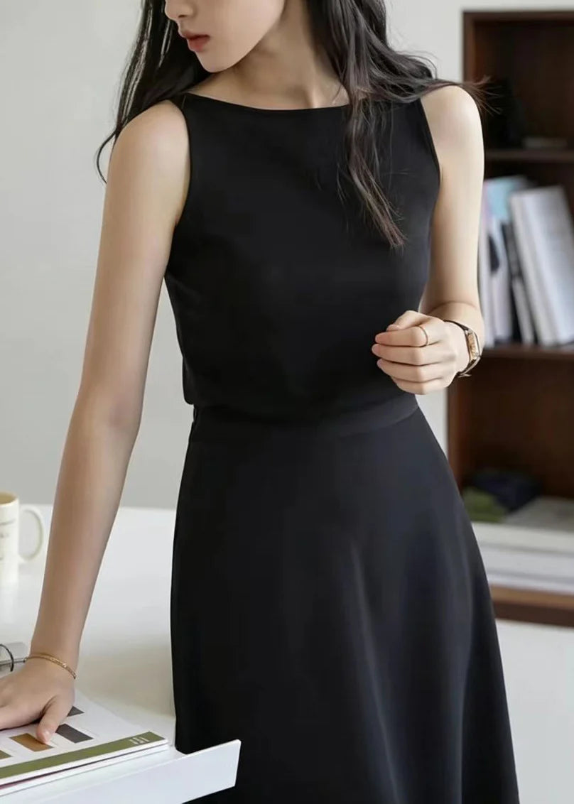 Top Femme Rayé Décontracté Sans Manches 1