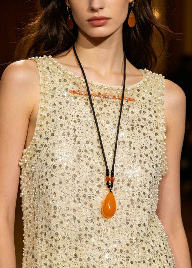 Top Femme Sans Manches à Paillettes Tulle 1