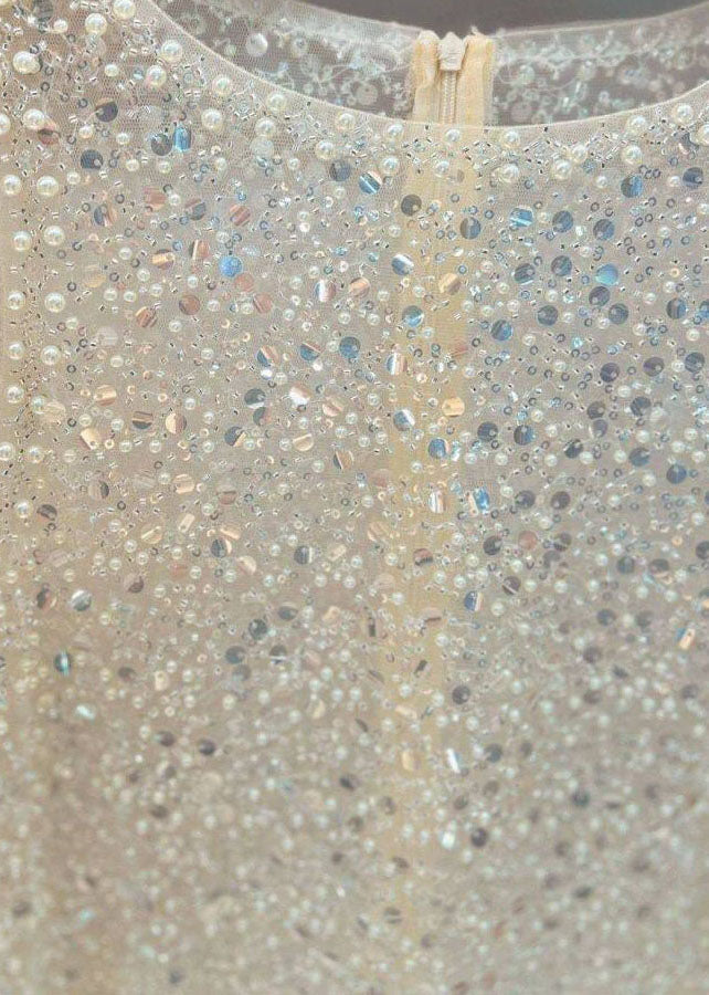 Top Femme Sans Manches à Paillettes Tulle 3