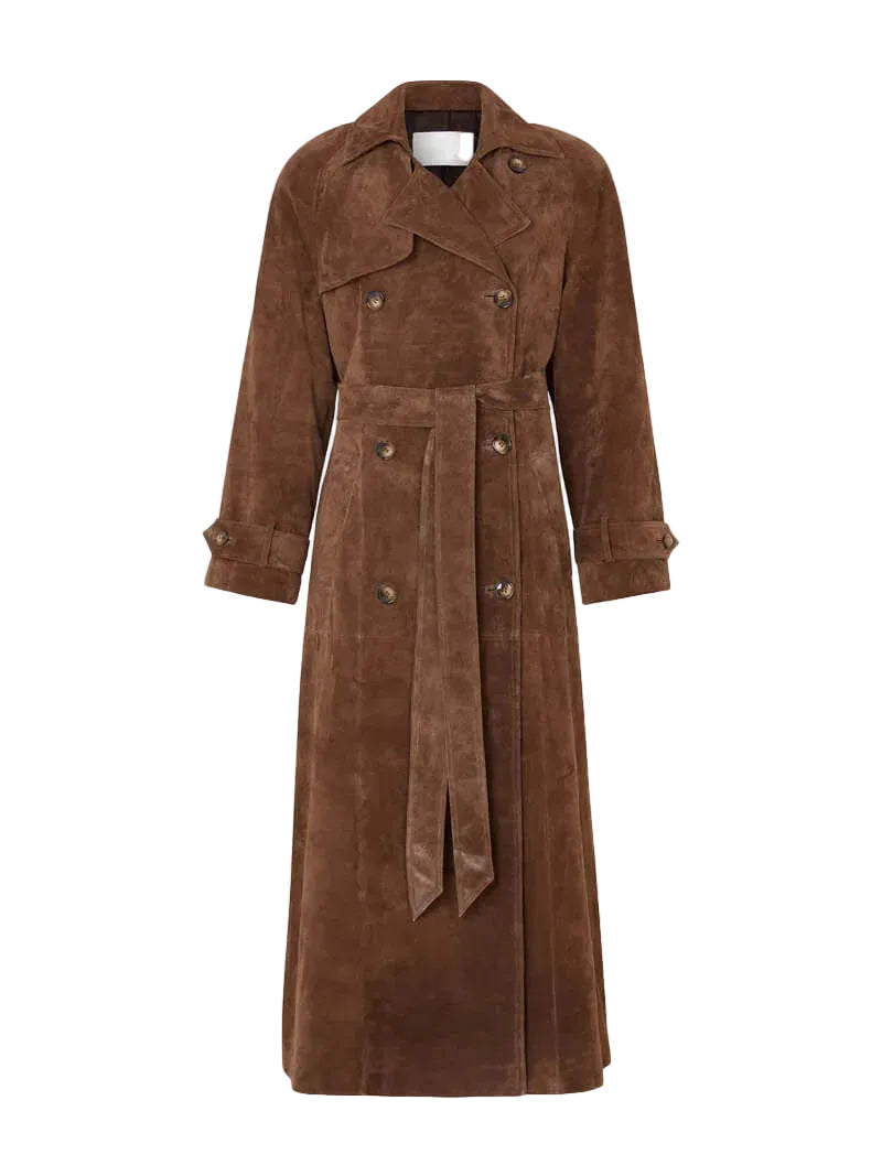 Trench-coat Femme Ajusté Chic 0
