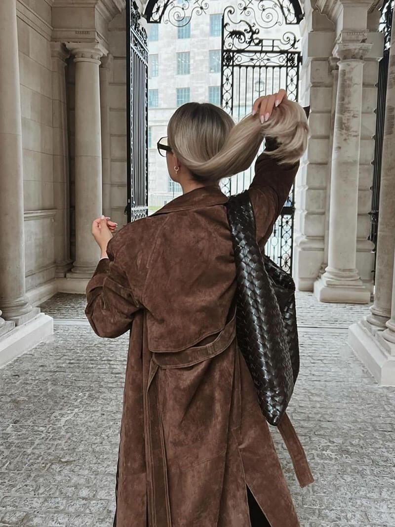 Trench-coat Femme Ajusté Chic 3