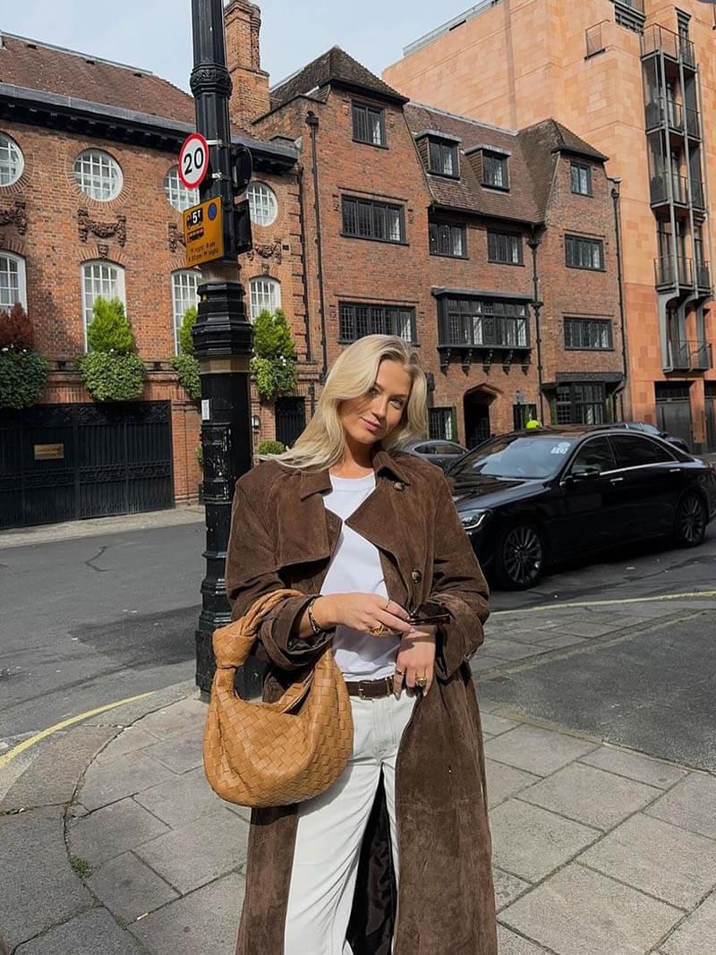 Trench-coat Femme Ajusté Chic 4