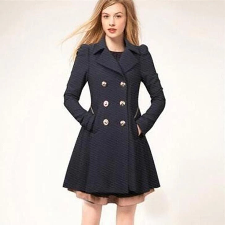 Trench Femme Chic Classique Style Polyvalent 2