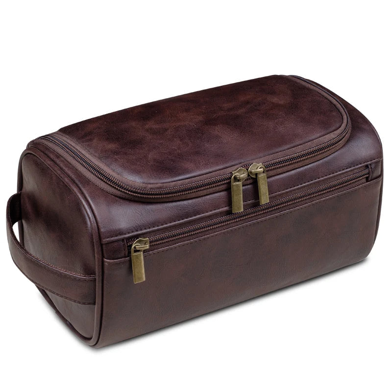 Trousse de Toilette en Cuir Classique pour Voyage 1