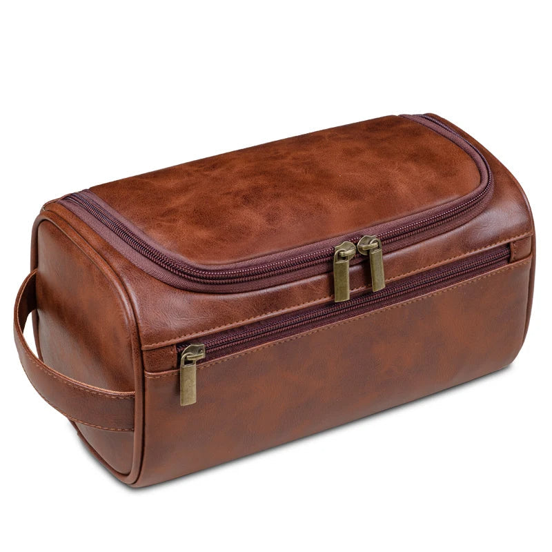 Trousse de Toilette en Cuir Classique pour Voyage 4