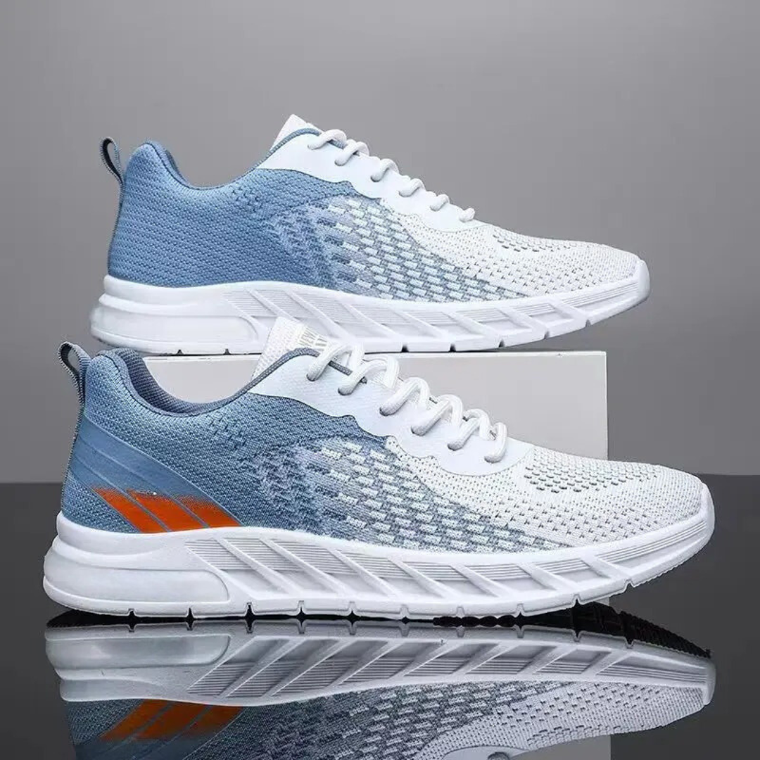 Chaussures de sport respirantes en tricot pour hommes