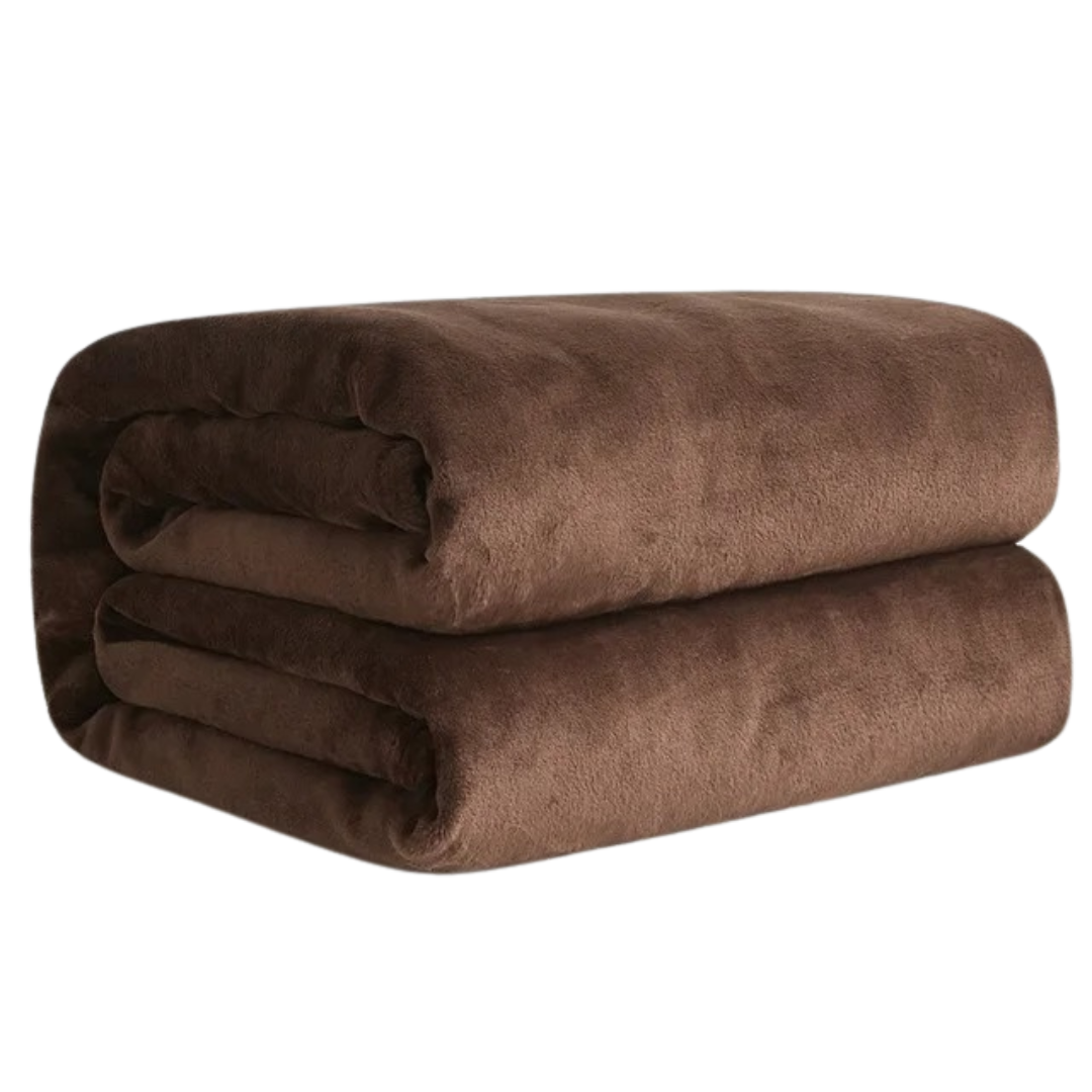 Couverture de flanelle en polaire corail