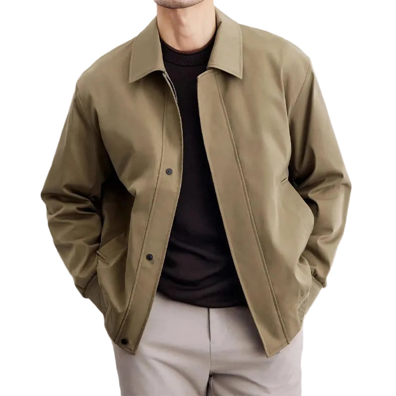 Veste Aviateur Homme Style Minimaliste 0