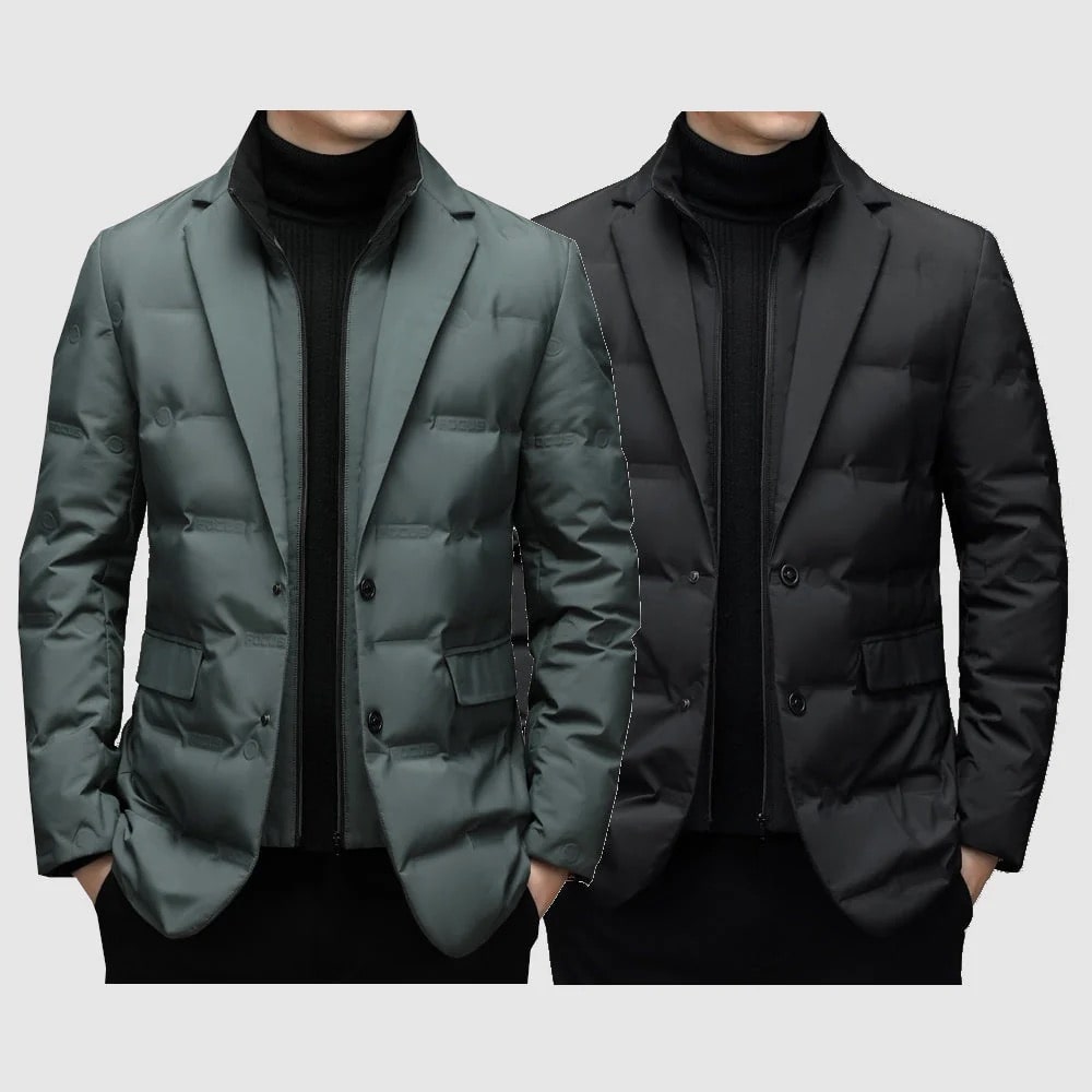 Veste Blazer Matelassée pour Homme Chic 2