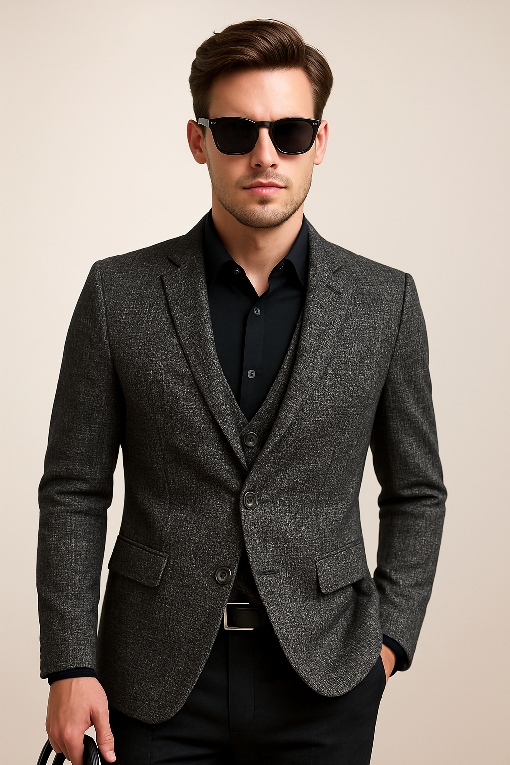 Veste Blazer Printemps Homme Moderne 2