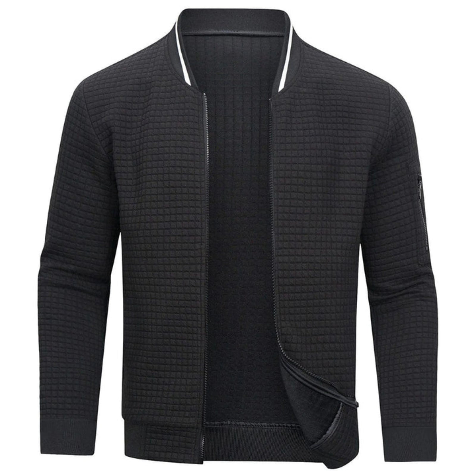 Veste Bombardier pour Hommes Style Classique 3