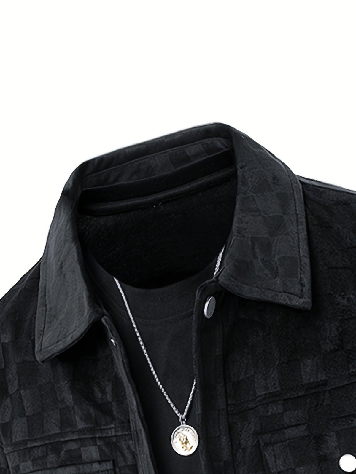 Veste Camionneur Décontractée à Carreaux pour Hommes 3