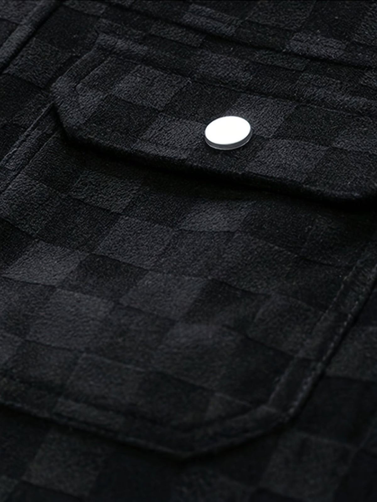 Veste Camionneur Décontractée à Carreaux pour Hommes 4
