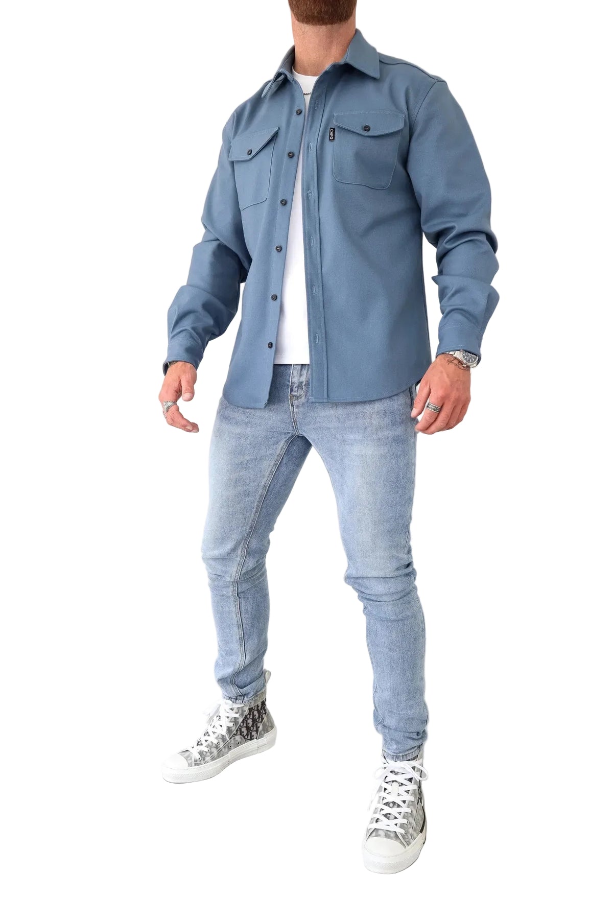 Veste Chemise Moderne pour Hommes 0