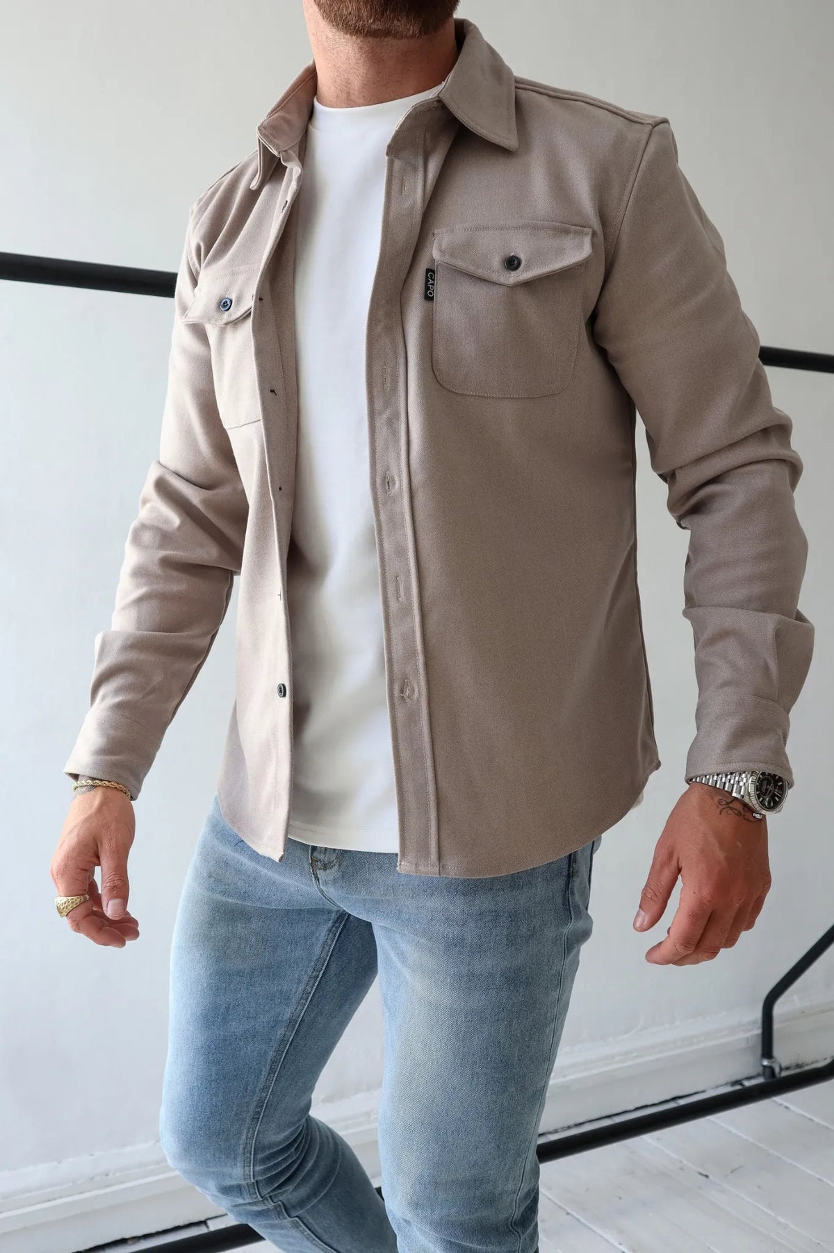Veste Chemise Moderne pour Hommes 2