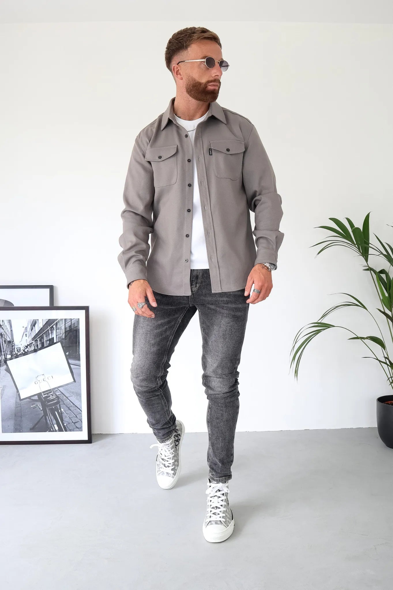 Veste Chemise Moderne pour Hommes 3