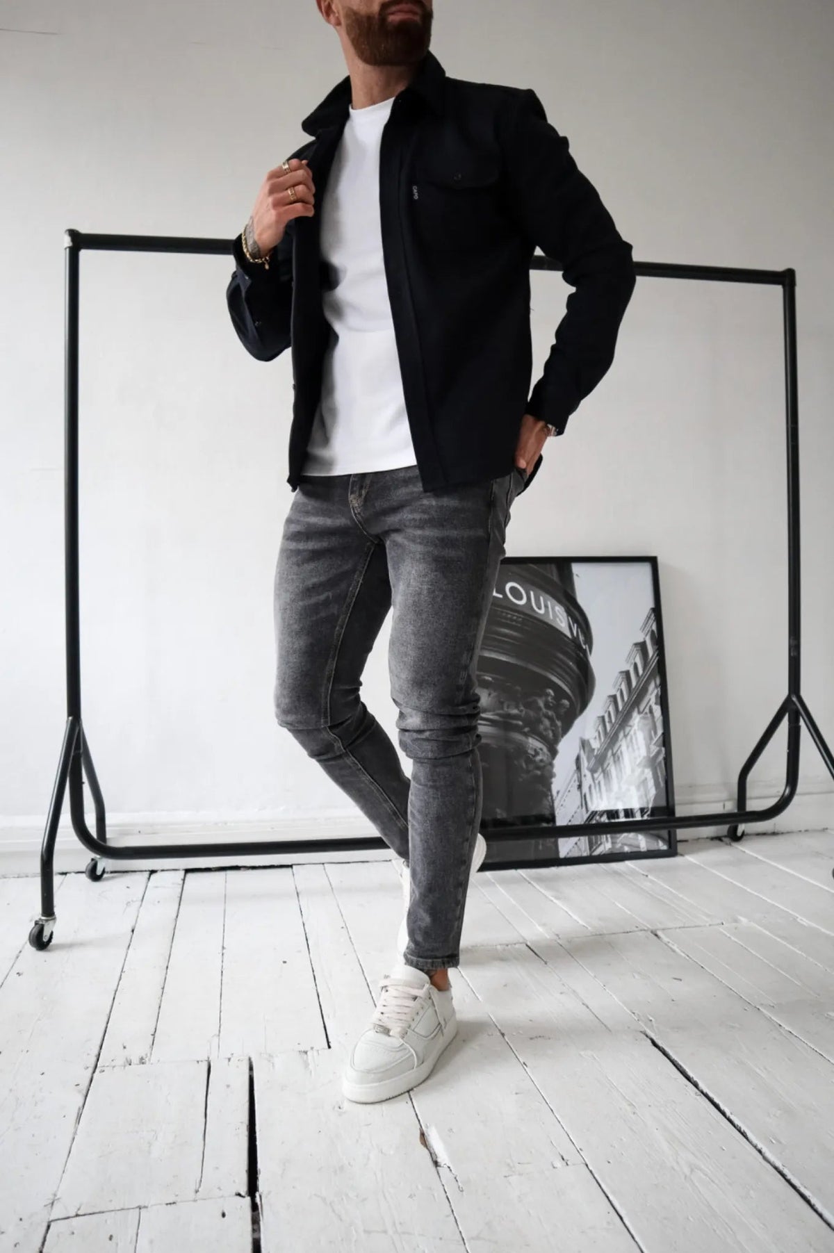 Veste Chemise Moderne pour Hommes 6