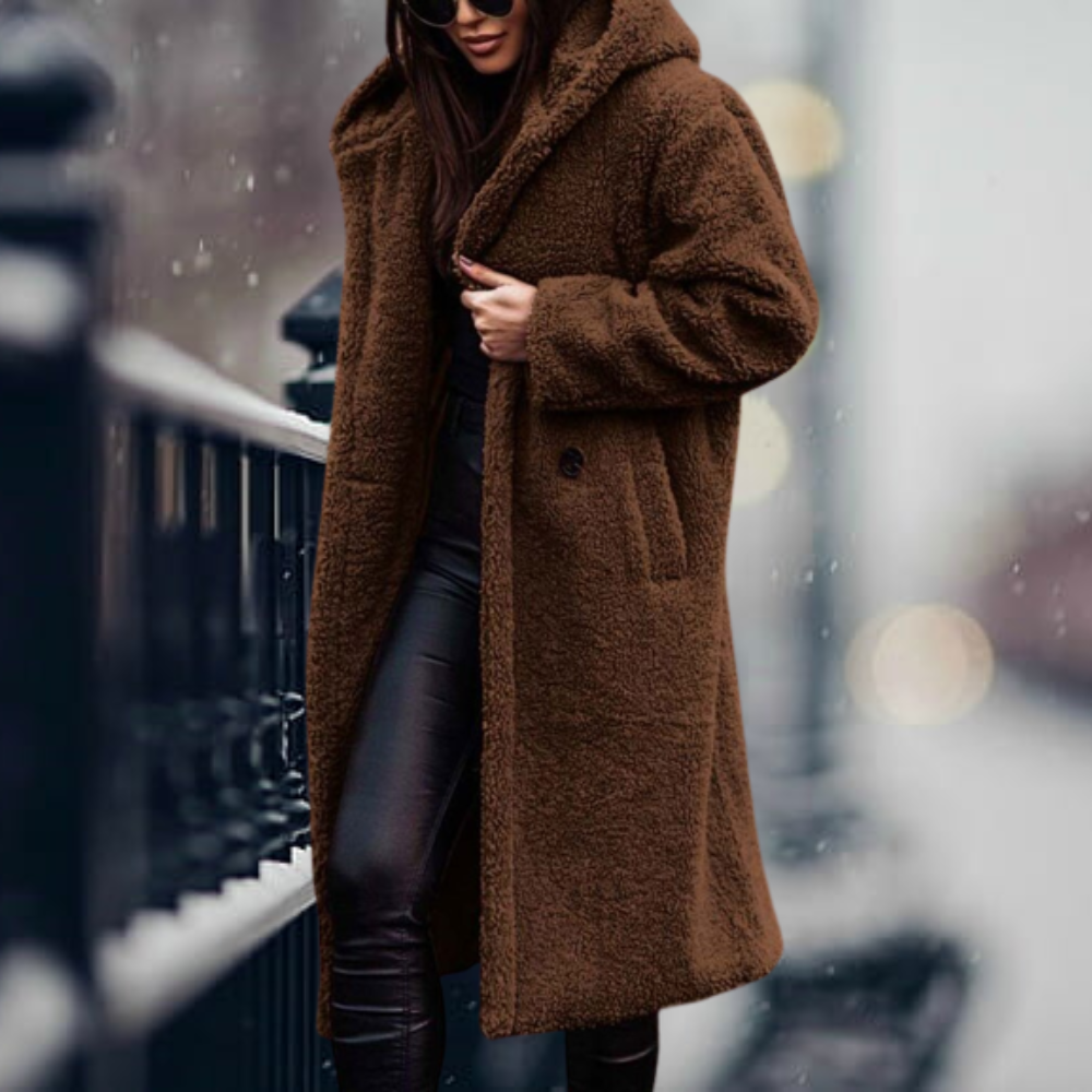 Veste Femme À Capuche Casual Moderne 7
