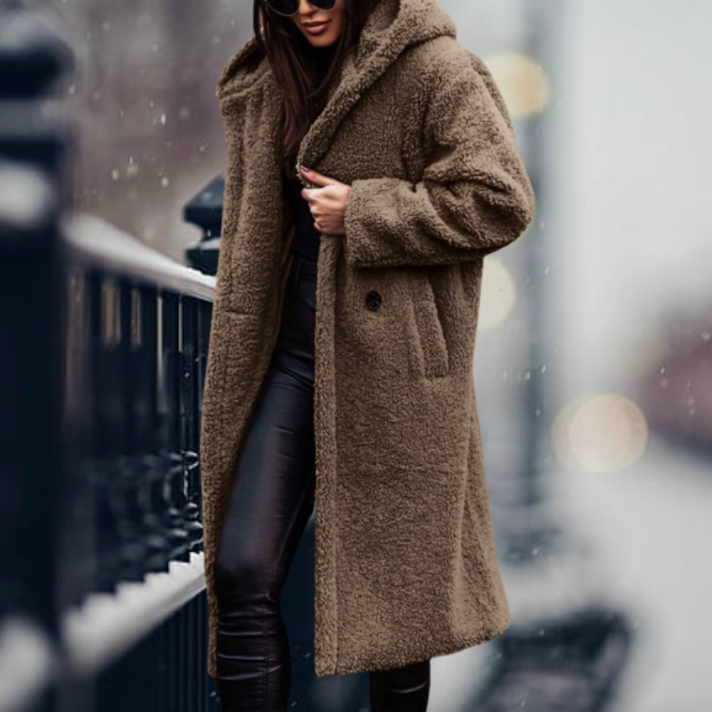 Veste Femme À Capuche Casual Moderne 8