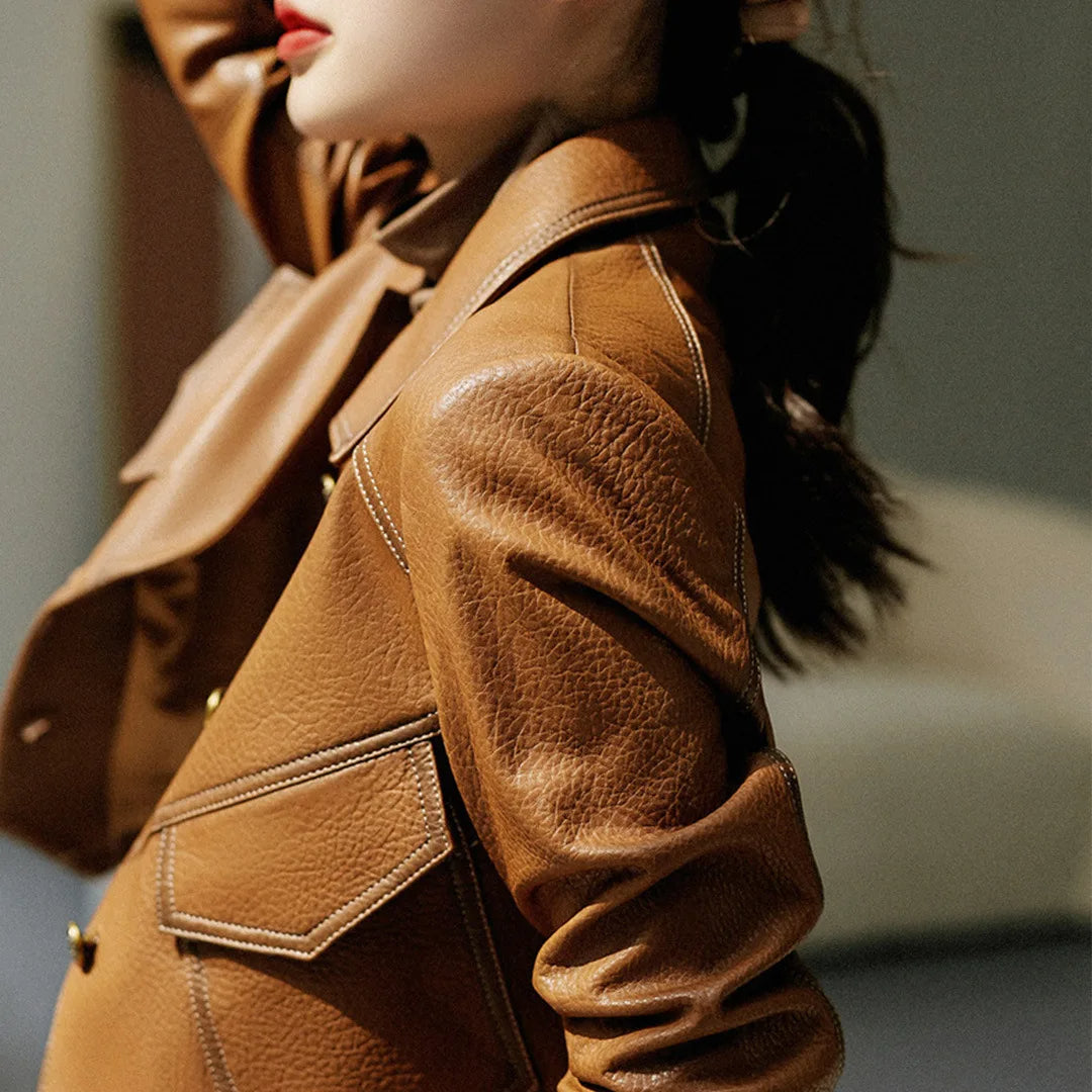Veste Femme Ajustée Boutonnée Chic 1