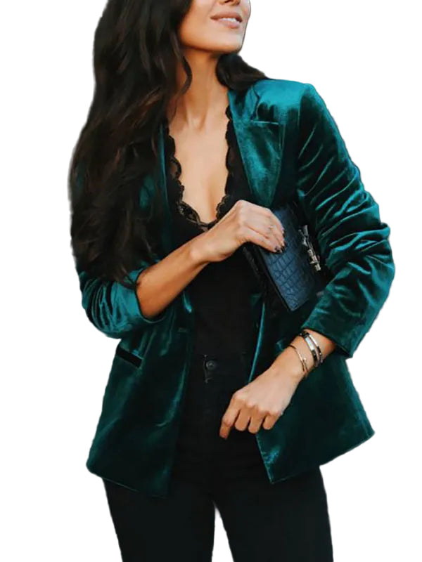 Veste Femme Blazer Velours Chic 0