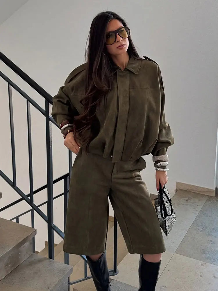 Veste Femme Blouson Aviateur Ample Moderne 4