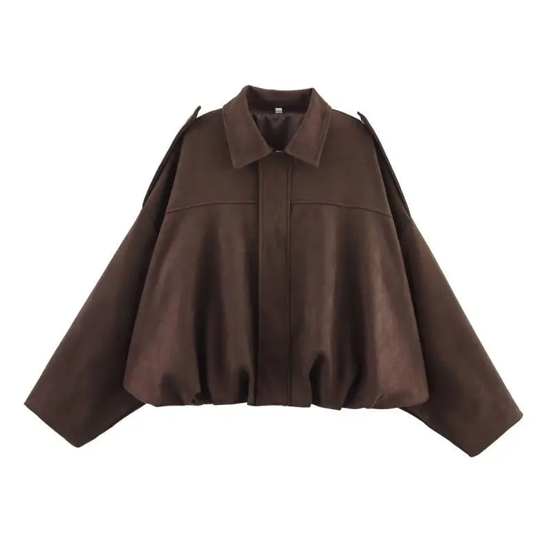 Veste Femme Blouson Aviateur Ample Moderne 9