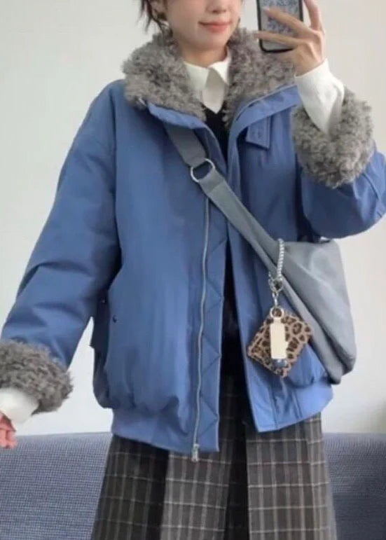 Veste Femme Polaire Hiver Coupe Ample à Poches Surdimensionnées 3