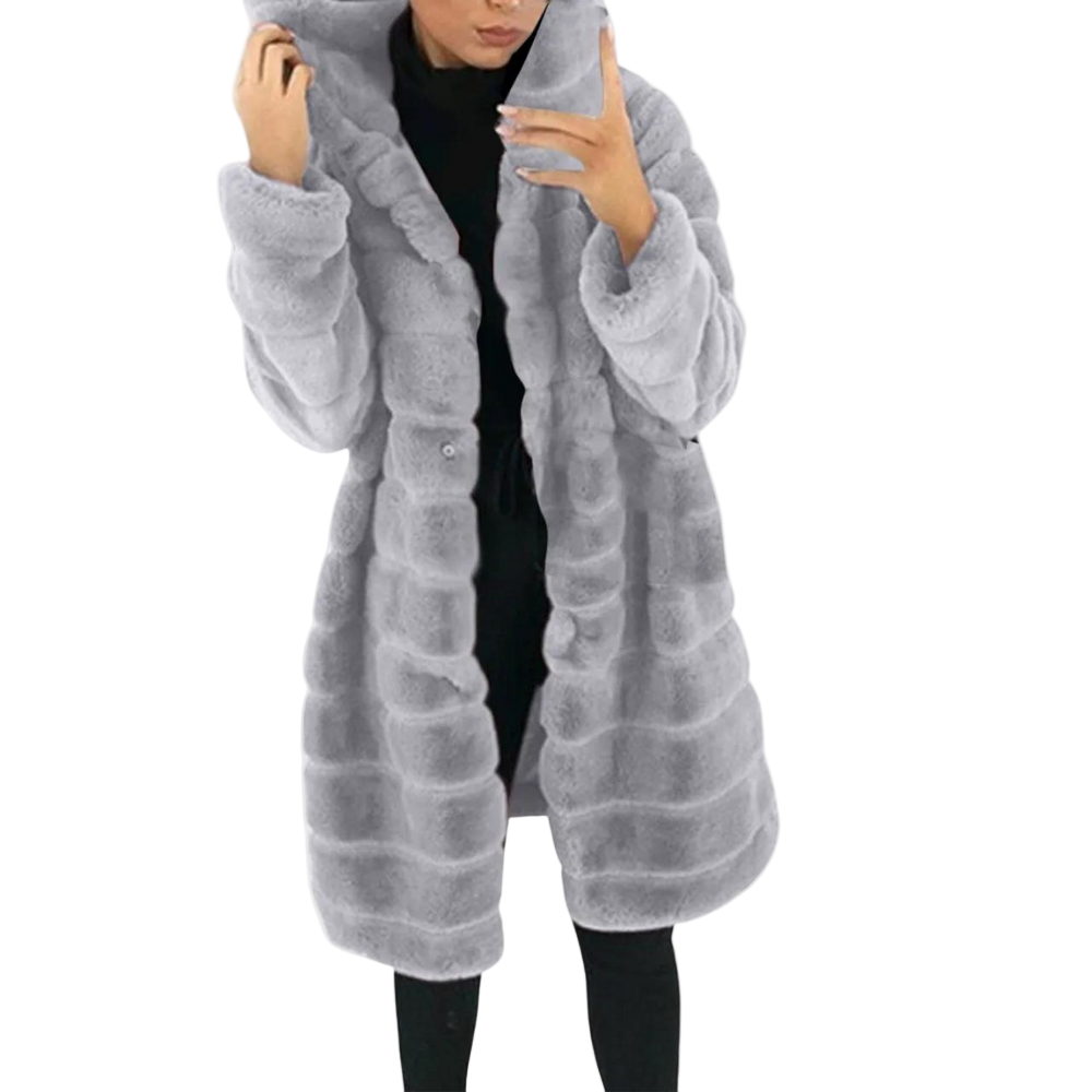 Veste Femme Polaire Moderne avec Capuche 2