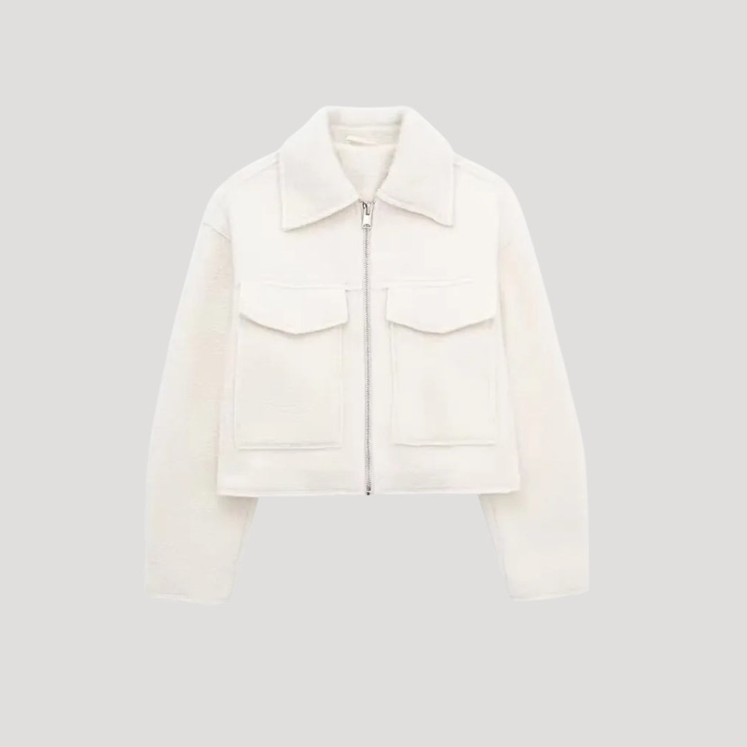 Veste Femme Structurée en Laine 2