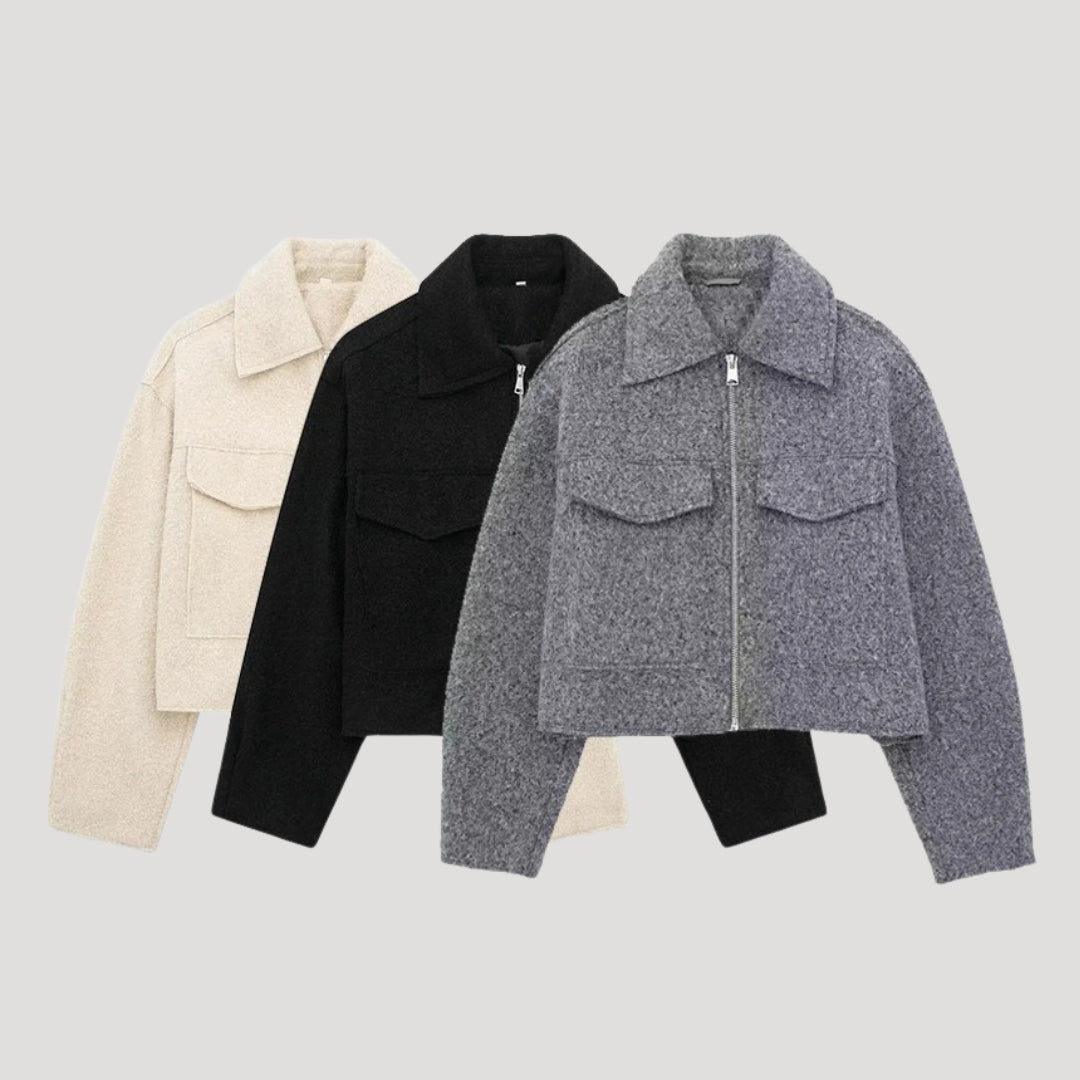 Veste Femme Structurée en Laine 4