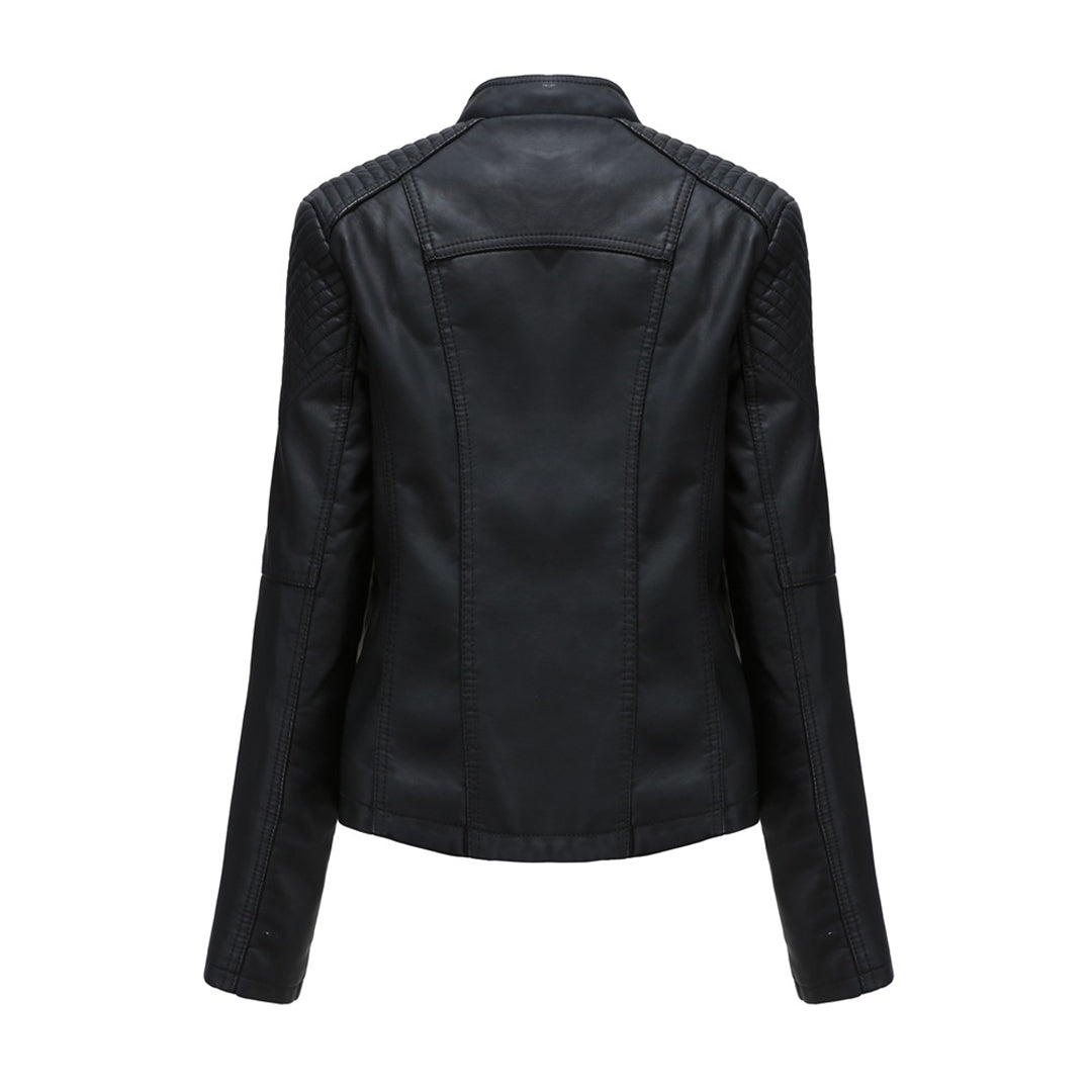 Veste Femme Tendance à Fermeture Éclair 1