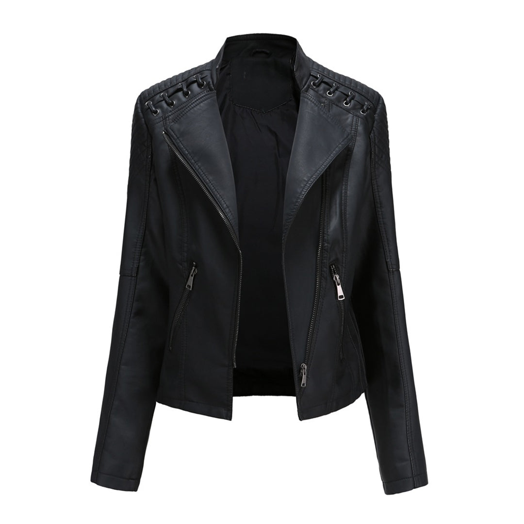 Veste Femme Tendance à Fermeture Éclair 2