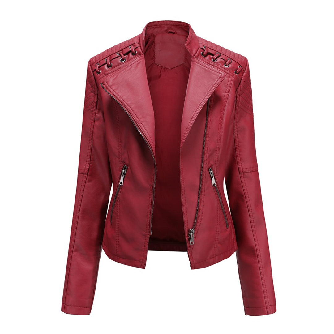 Veste Femme Tendance à Fermeture Éclair 4
