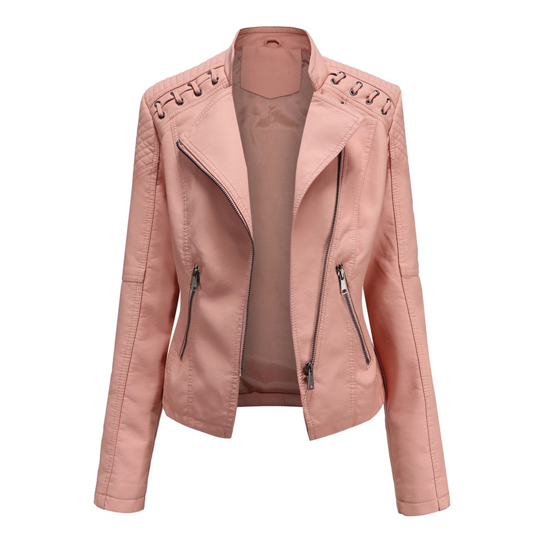 Veste Femme Tendance à Fermeture Éclair 6