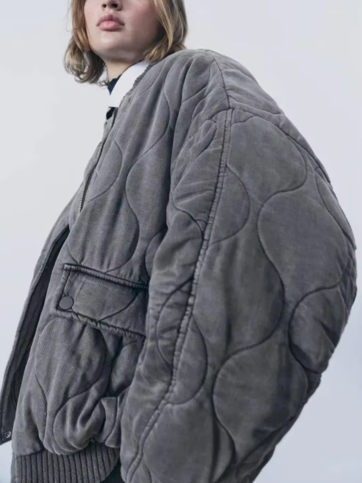 Veste Femme à Col Rond Chic 2