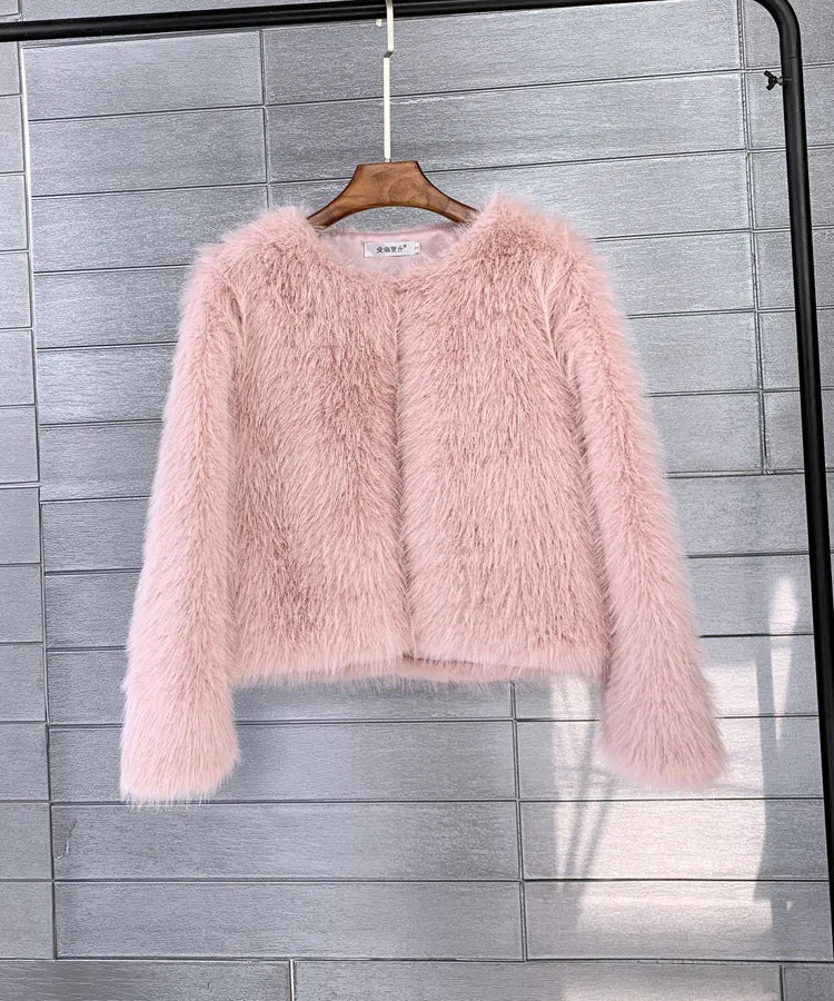 Veste Femme en Fourrure Chic 0