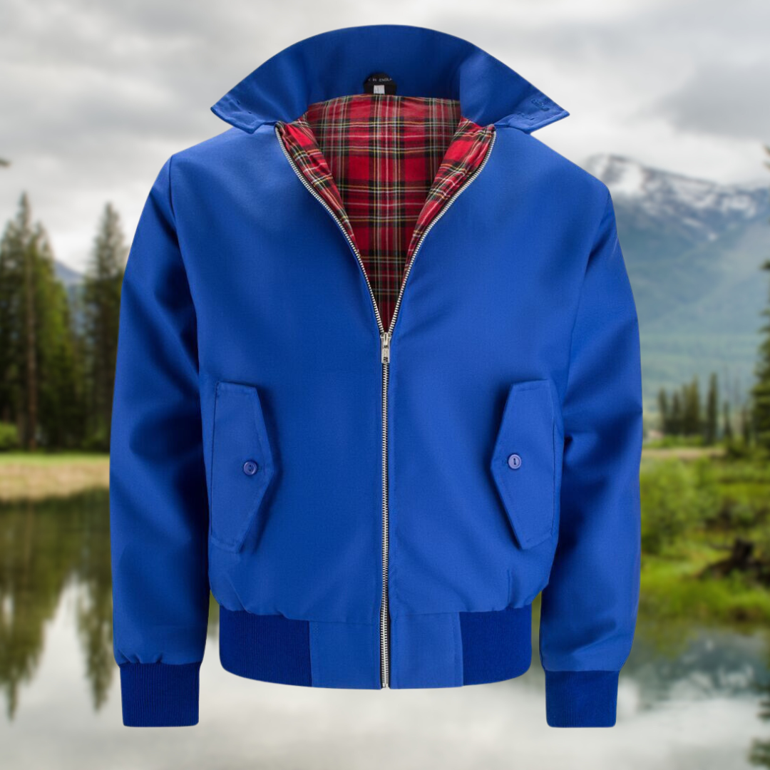 Veste Harrington pour Homme Style Décontracté 10