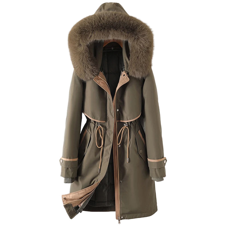 Veste Hiver Femme Moderne à Capuche 0