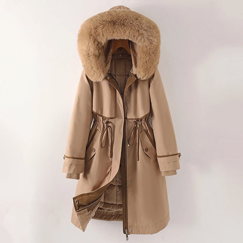Veste Hiver Femme Moderne à Capuche 4