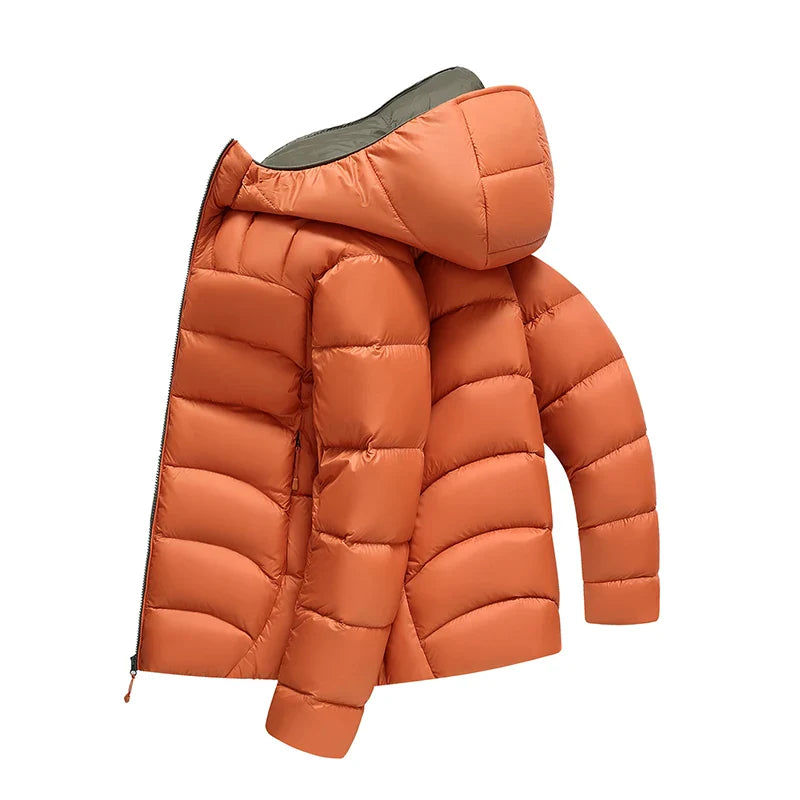 Veste Hiver Homme Matelassée à Capuche Moderne 1