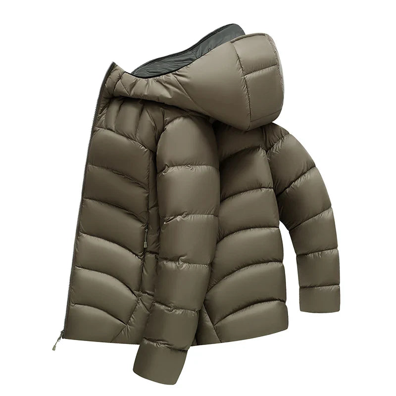 Veste Hiver Homme Matelassée à Capuche Moderne 7