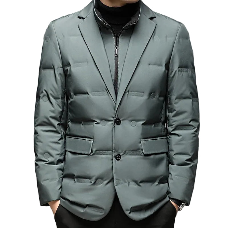 Veste Hiver Homme Moderne Avec Poches Latérales 0