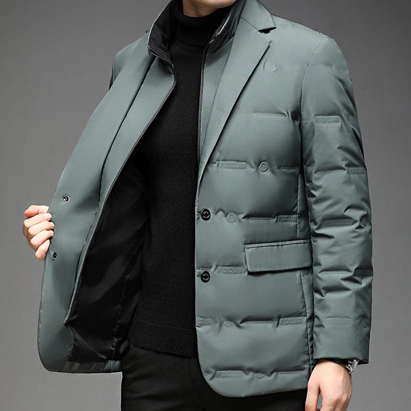 Veste Hiver Homme Moderne Avec Poches Latérales 3