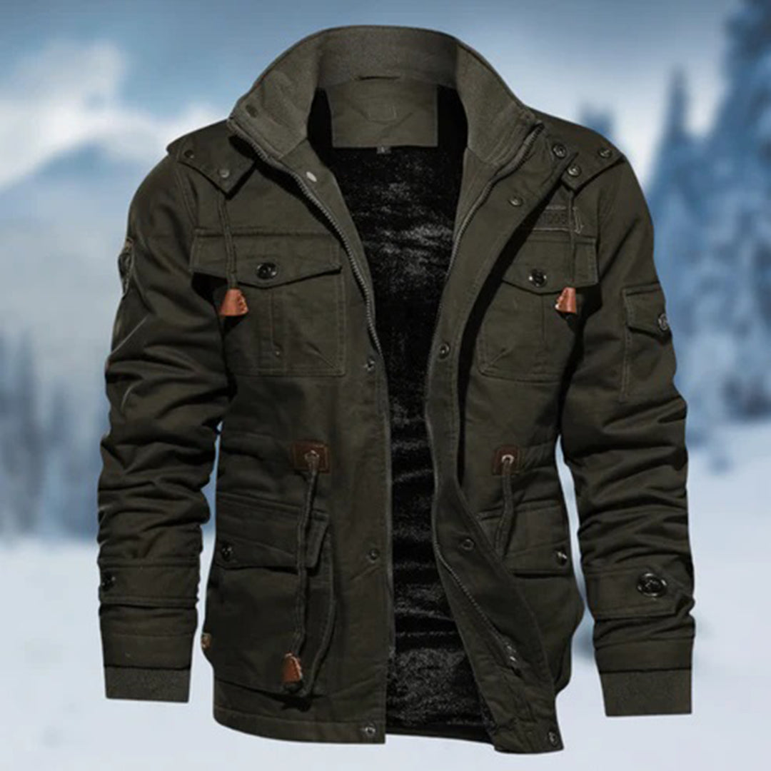 Veste Hiver Homme Moderne Résistante aux Intempéries 1
