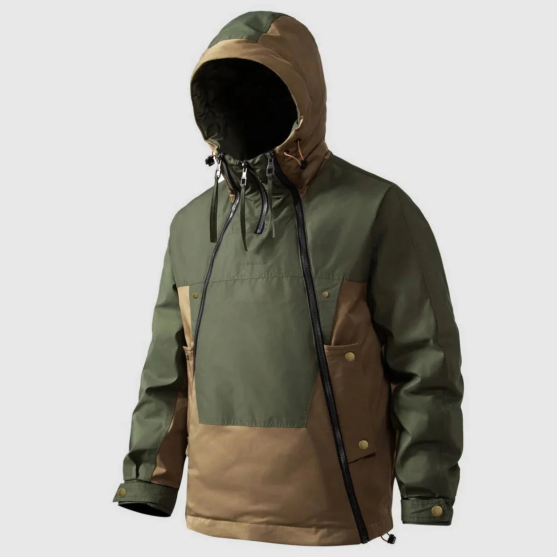 Veste Homme Anorak Décontractée Rembourrée avec Poches 1